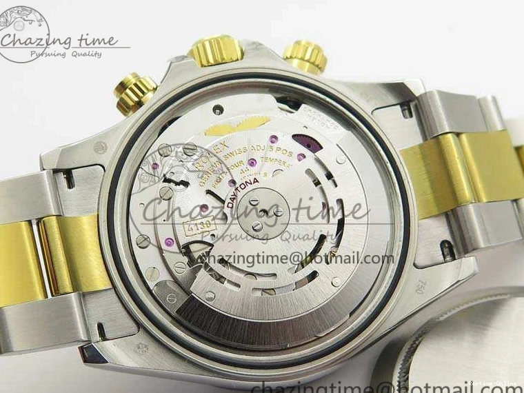 0402 WellDesigned Daytona SS YG Ceramic Bezel JH Best Edition Sliver Gray Dial On SS YG Bracelet A 3532